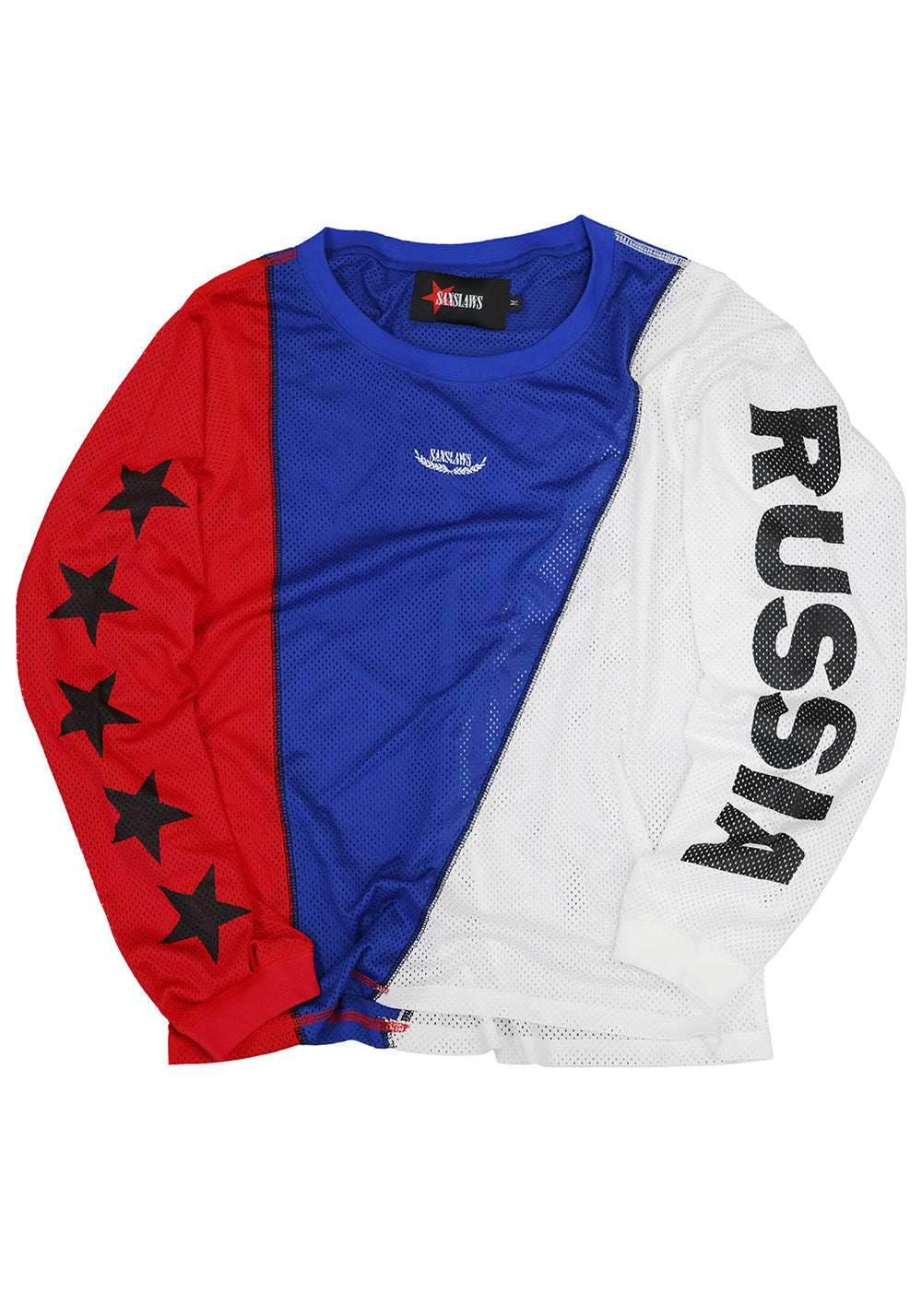 SANSLAWS丨Mesh Panel Long Sleeve - PSYLOS 1, SANSLAWS丨Mesh Panel Long Sleeve, T-Shirt, SANSLAWS, PSYLOS 1